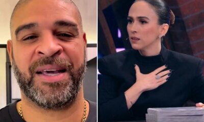 Adriano Imperador se manifesta apos abandonar o Lady Night e