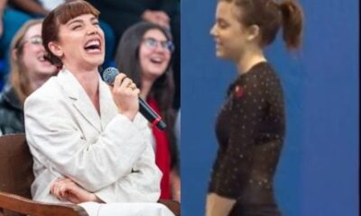Alice Wegmann lembra passado de ginasta e lesoes dolorosas Muita