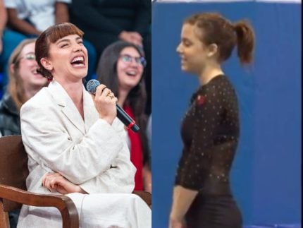 Alice Wegmann lembra passado de ginasta e lesoes dolorosas Muita