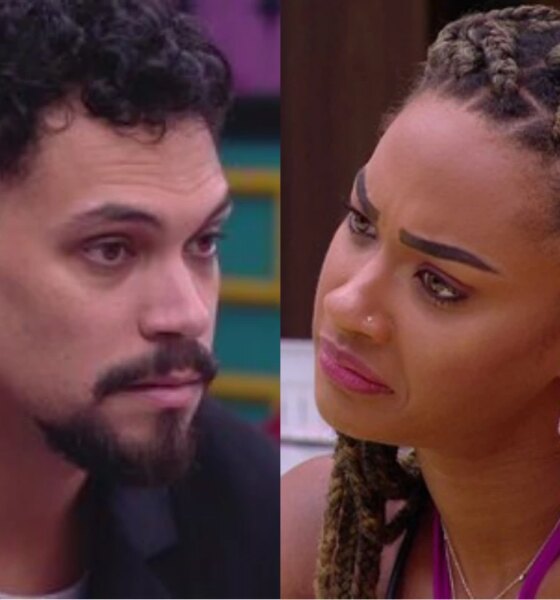 Aline e Vinicius sao deixados de fora de reencontro do