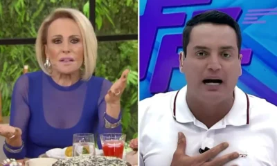 Ana Maria Braga causa com recado para Leo Dias