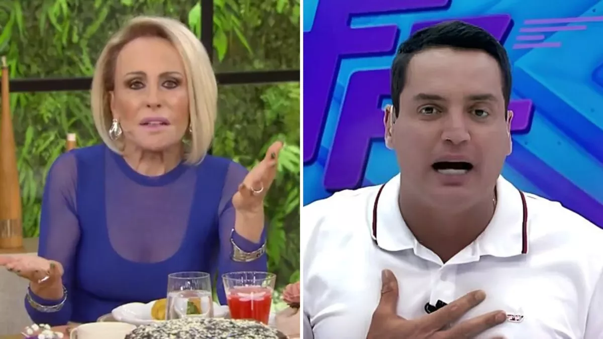 Ana Maria Braga causa com recado para Leo Dias