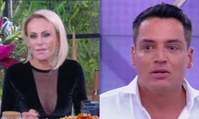 Ana Maria Braga surpreende com dedicatoria para Leo Dias durante