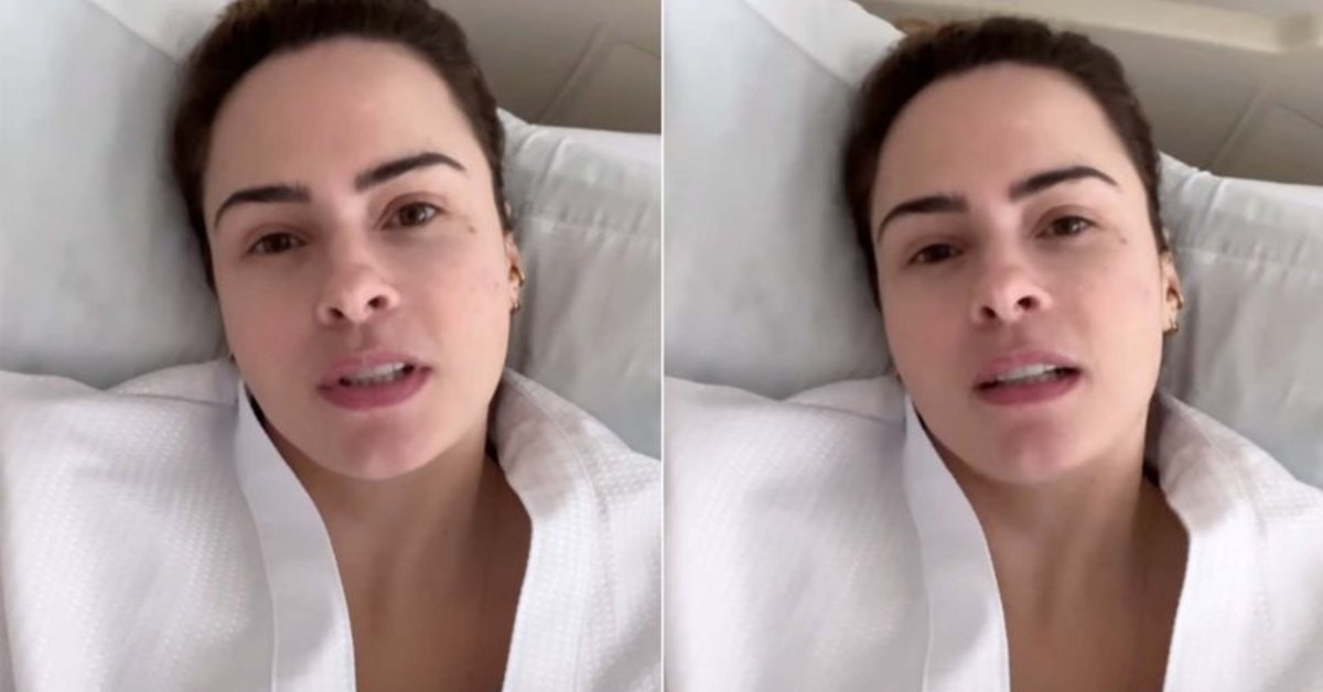Ana Paula Renault faz alerta sobre grave diagnostico apos cirurgia