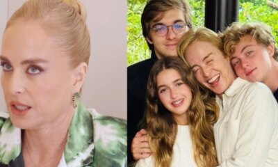 Angelica celebra Dia das Maes com os filhos e reflete