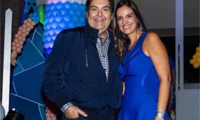 Aniversario do Faustao esposa de Fausto Silva se emociona ao