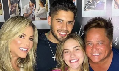 Antes do divorcio familia de Ze Felipe teria se incomodado