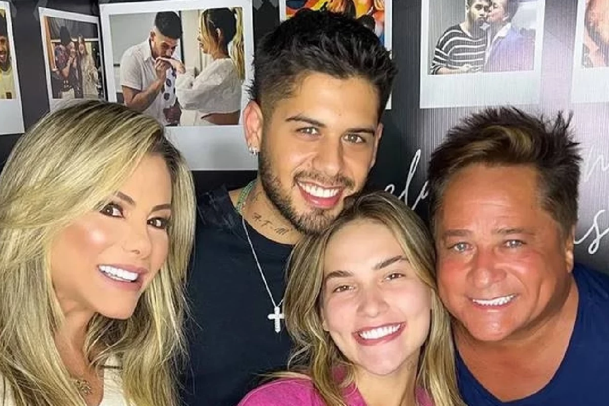 Antes do divorcio familia de Ze Felipe teria se incomodado