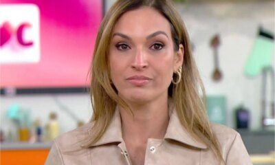 Ao vivo Talitha Morete chora no Mais Voce ao falar