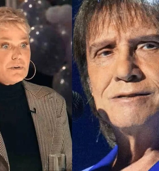 Apos abracar Xuxa em programa da Globo Roberto Carlos teria