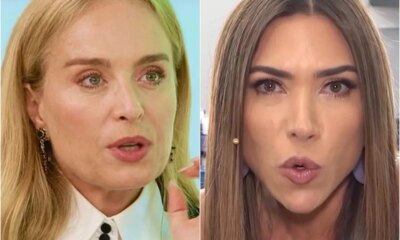 Apos ocorrido no SBT Angelica se manifesta e Patricia Abravanel
