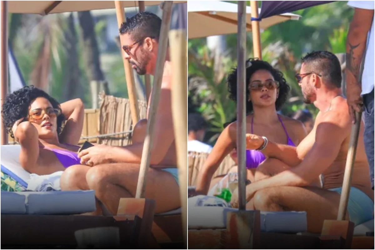 Apos polemica nos bastidores de Vale Tudo Caua e Bella
