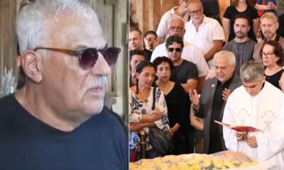 Bastante abalado irmao de Nana Caymmi precisou ser amparado no