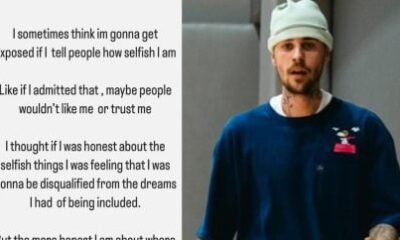 Bieber compartilha reflexao sobre falhas pessoais Fiz coisas que machucaram