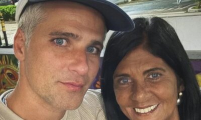 Bruno Gagliasso janta com a mae apos anos de afastamento