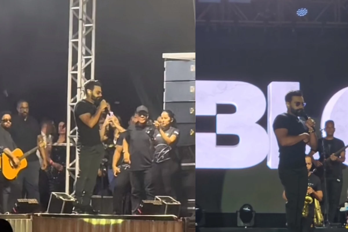 Cantor Pablo interrompe show no Piauí após mulher jogar objetos no palco: ‘ou ela sai, ou eu saio do palco’ 35 Cantor Pablo interrompe show no Piaui apos mulher jogar objetos