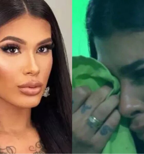 Cantora Pocah sofre incidente com figurino e fica com a
