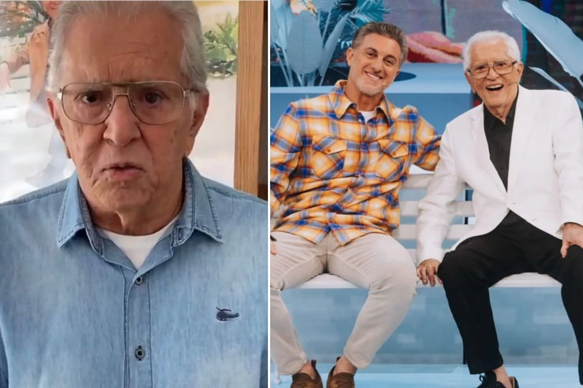 Carlos Alberto de Nóbrega se pronuncia após ocorrido em gravação com Luciano Huck: ‘Realmente é…’ 31 Carlos Alberto de Nobrega se pronuncia apos ocorrido em gravacao