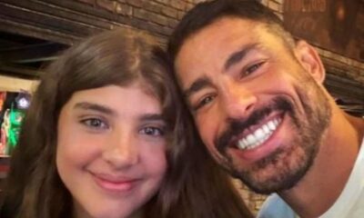 Caua Reymond celebra 13 anos da filha com Grazi Massafera