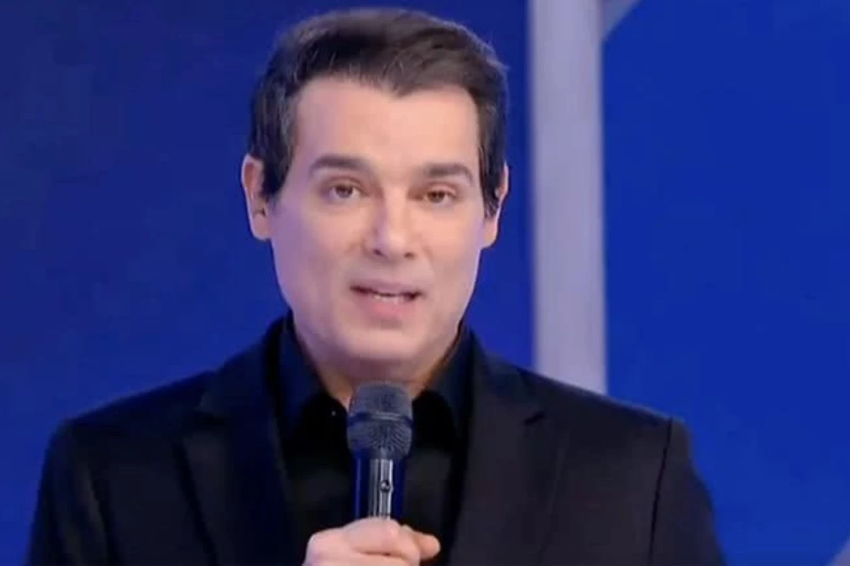 Celso Portiolli precisa deixar o palco do Troféu Imprensa no meio do programa e motivo é revelado 31 Celso Portiolli precisa deixar o palco do Trofeu Imprensa no