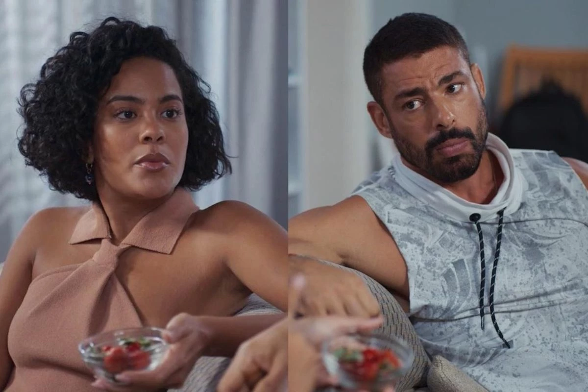 Cenas de Bella Campos e Cauã Reymond gravadas em Vale Tudo em meio a rumores de conflito vão ao ar 31 Cenas de Bella Campos e Caua Reymond gravadas em Vale