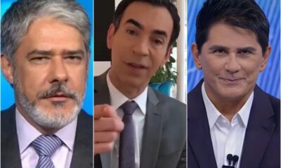 Cesar Filho desbanca Bonner e Tralli no Trofeu Imprensa e