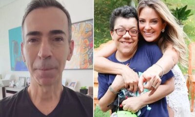 Cesar Tralli desabafa sobre a irma que faleceu e recebe