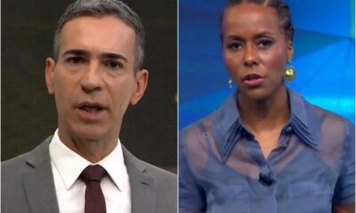 Cesar Tralli e Maju Coutinho Globo estaria avaliando saida de
