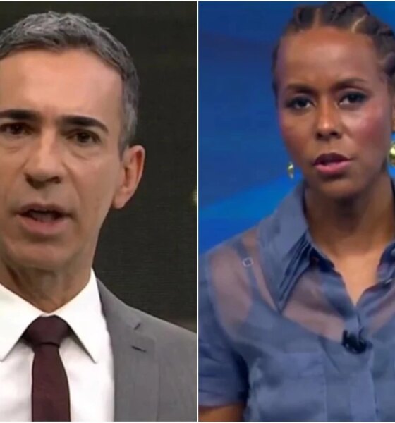 Cesar Tralli e Maju Coutinho Globo estaria avaliando saida de