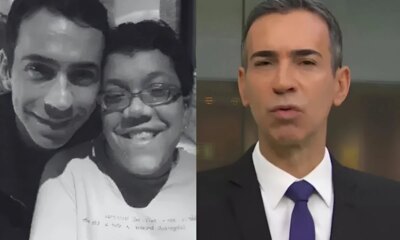 Cesar Tralli emociona o Brasil ao expor no Jornal Hoje