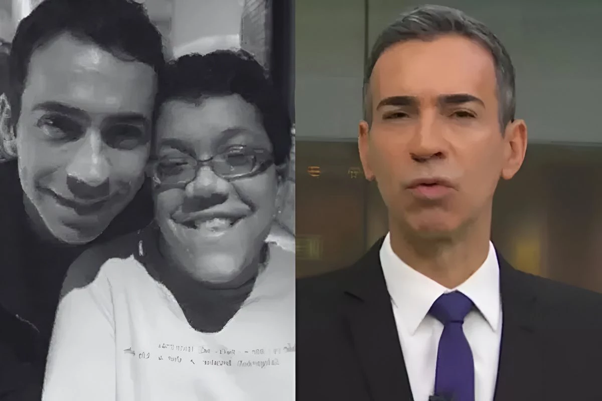 César Tralli emociona o Brasil ao expor, no Jornal Hoje, preconceito com irmã falecida 31 Cesar Tralli emociona o Brasil ao expor no Jornal Hoje