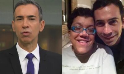 Cesar Tralli faz relato emocionante ao relembrar da irma falecida