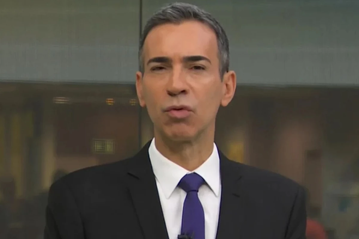 César Tralli fica com a voz embargada no JH ao falar sobre dificuldade familiar 31 Cesar Tralli fica com a voz embargada no JH ao
