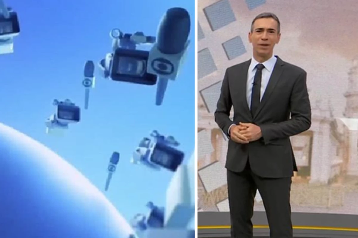 César Tralli interrompe a programação com plantão da Globo e dá notícia que interessa o mundo todo 31 Cesar Tralli interrompe a programacao com plantao da Globo e
