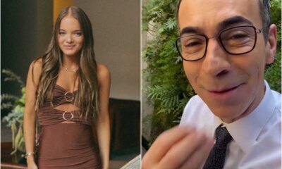 Cesar Tralli se derrete por Rafaella e mostra orgulho da