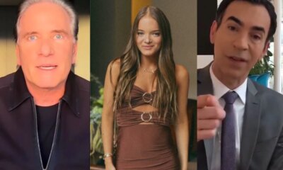 Cesar Tralli se manifesta apos ocorrido com Rafaella Justus na