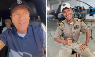 Comandante Hamilton muda o visual e vira motorista de