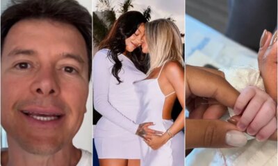 Comentario de Rodrigo Faro no post em que Ludmilla anuncia
