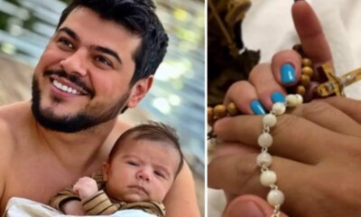 Cristiano relata momentos de terror em cirurgia do filho e