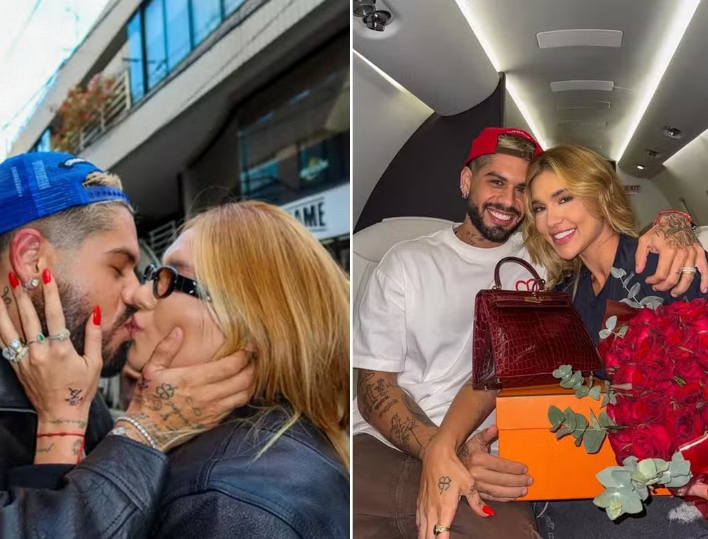 Zé Felipe e Virginia (foto Getty Images)