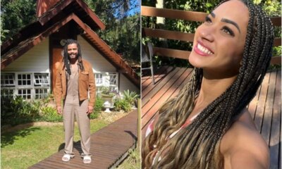 Diogo e Aline passam fim de semana juntos e detalhes