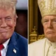 Donald Trump compartilha foto vestido de papa e gera