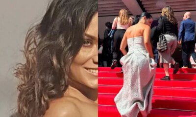 Ela voltou Atriz de A Viagem reaparece em Cannes e