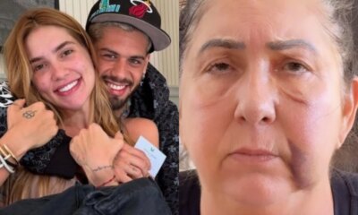 Essa foi a reacao da mae de Virginia Fonseca ao