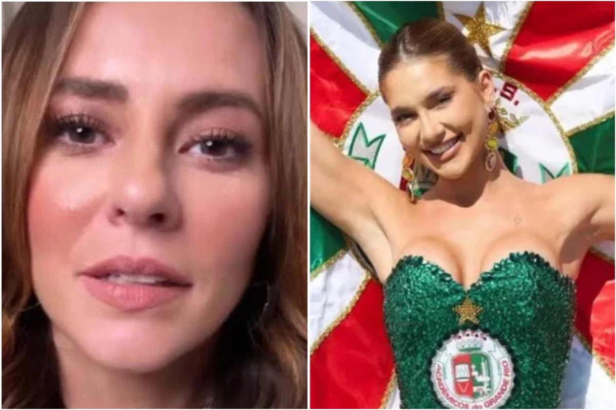 Esta é a opinião sincera de Paolla Oliveira após Virginia ser escolhida como rainha de bateria da Grande Rio 31 Esta e a opiniao sincera de Paolla Oliveira apos Virginia