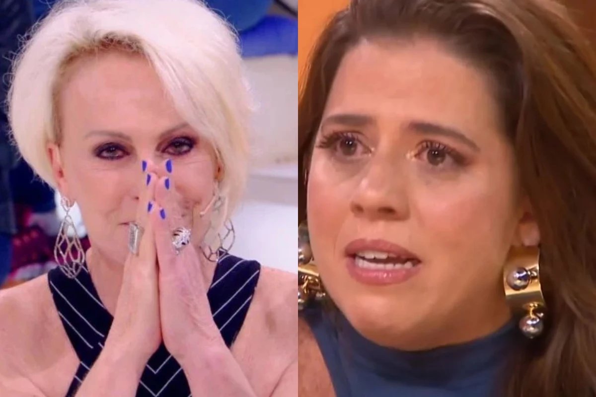 Esta foi a reacao de Ana Maria Braga ao descobrir
