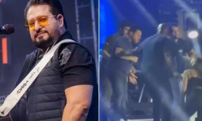 Estado de saude de Marrone e divulgado cantor caiu do