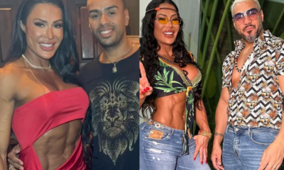 Gracyanne Barbosa, Belo E Ex Funcionário (foto Reprodução Redes Sociais)