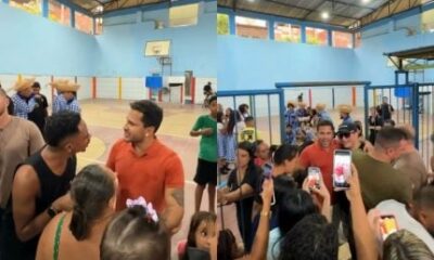 Fas baianos de Lucas Guimaraes descobrem local de gravacao e