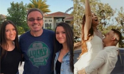 Filha de Gugu Liberato se casa nos Estados Unidos a